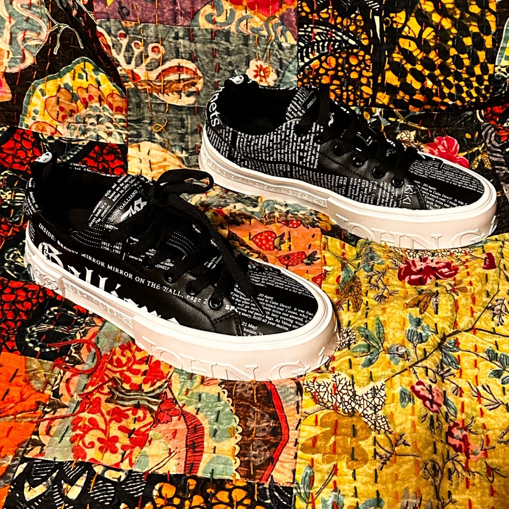 John Galliano Paris - Gazette Lowtop Sneakers - Leather
